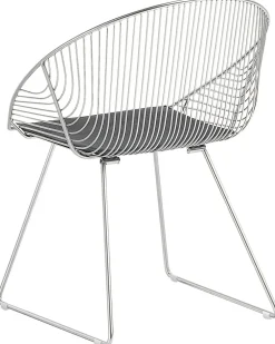 Tuolit<Beliani Tuoli Teras Hopea 2 Kpl Aurora