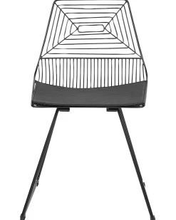 Tuolit<Beliani Tuoli Teras Musta 2 Kpl Beatty