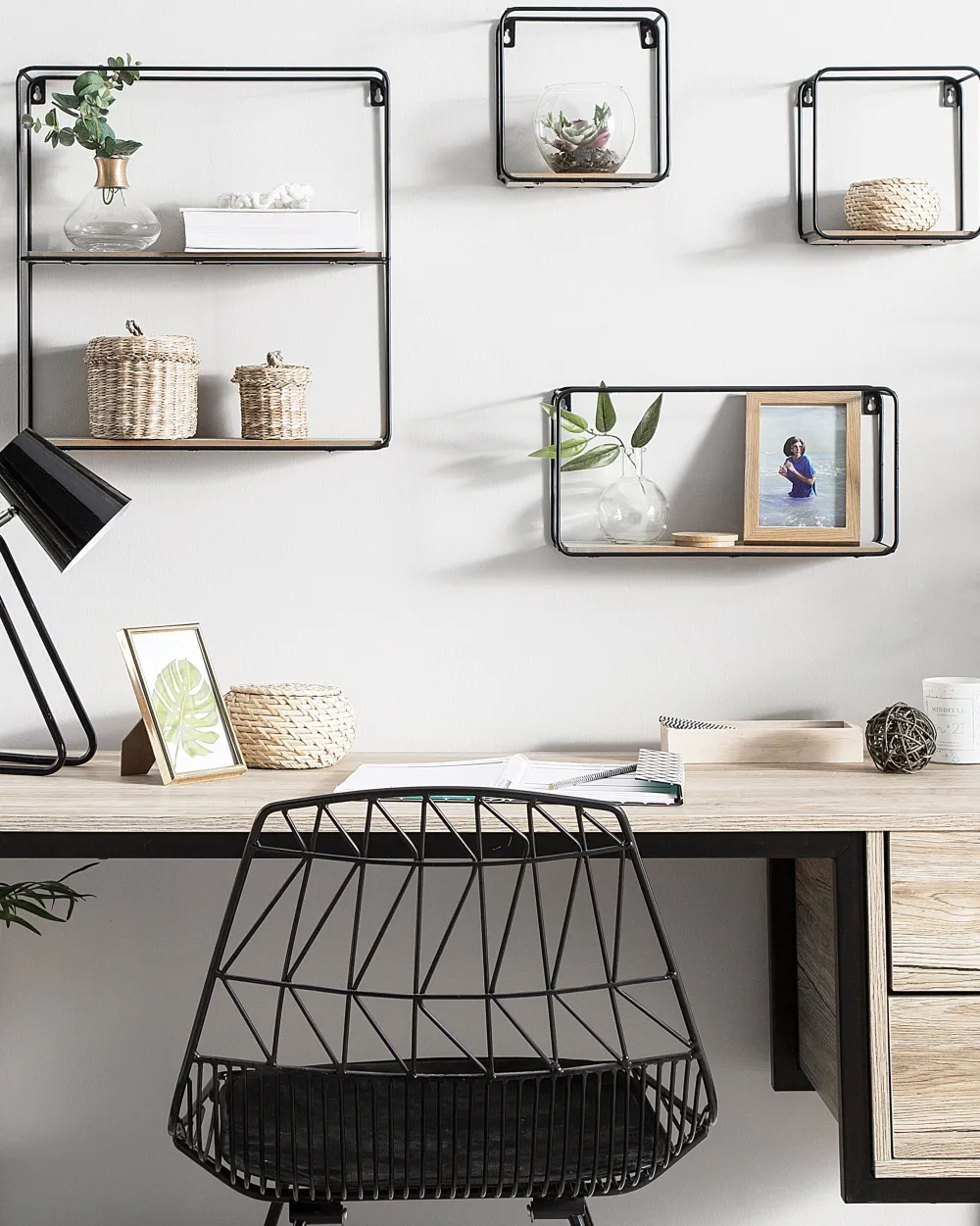 Clearance Beliani Tuoli Teras Musta 2 Kpl Harlan