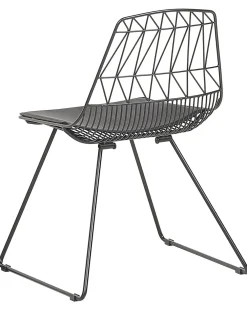 Clearance Beliani Tuoli Teras Musta 2 Kpl Harlan