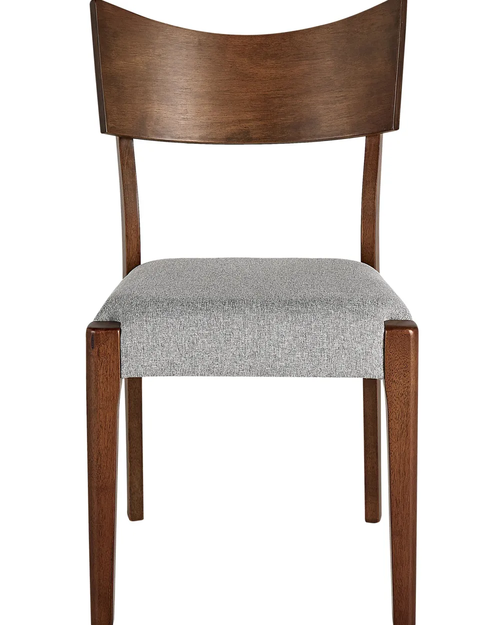 Flash Sale Beliani Tuoli Tumma Puu/Harmaa 2 Kpl Eden