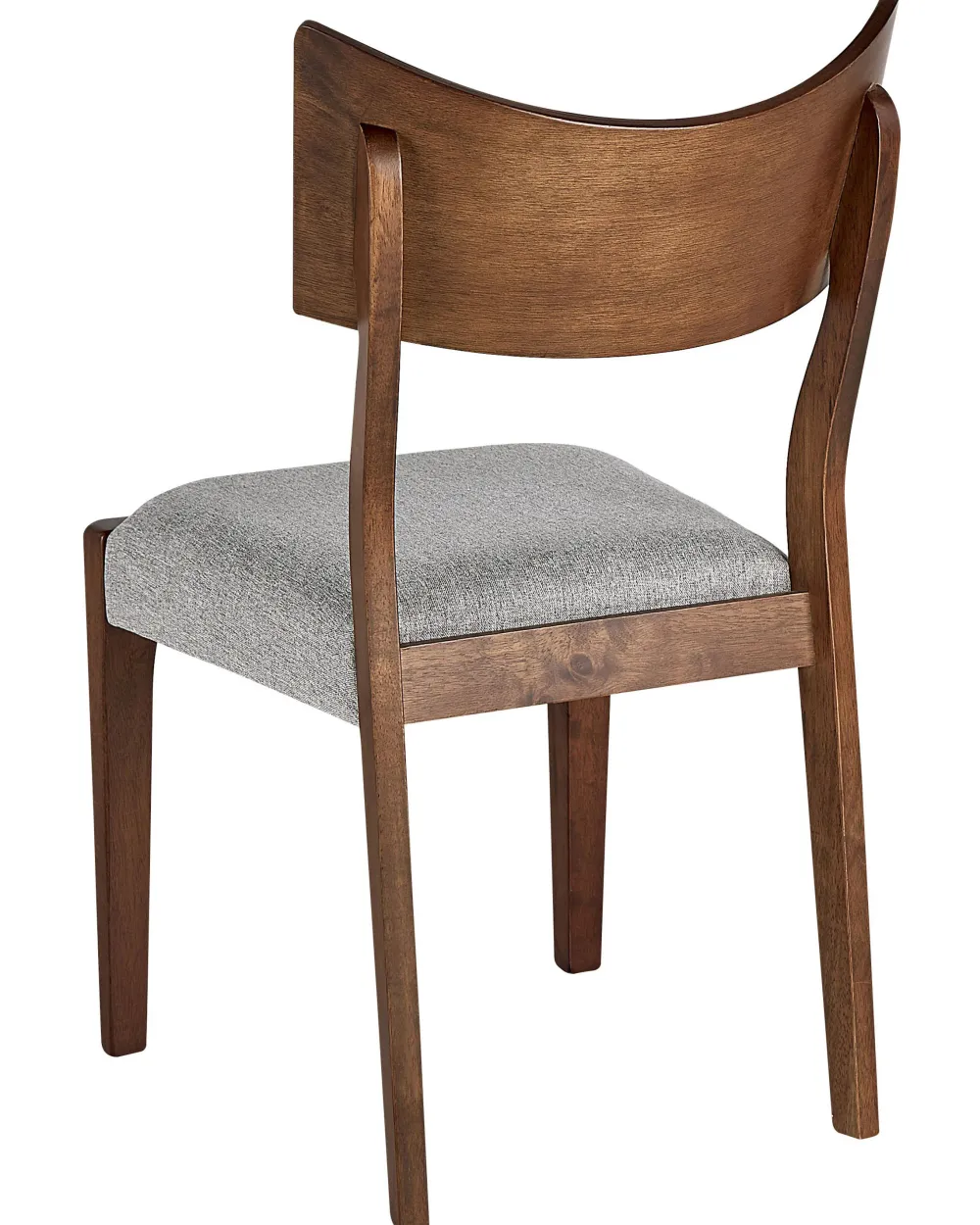 Flash Sale Beliani Tuoli Tumma Puu/Harmaa 2 Kpl Eden