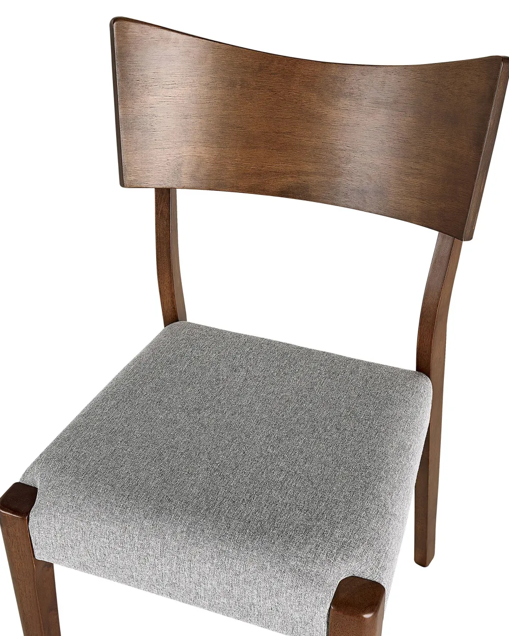 Flash Sale Beliani Tuoli Tumma Puu/Harmaa 2 Kpl Eden