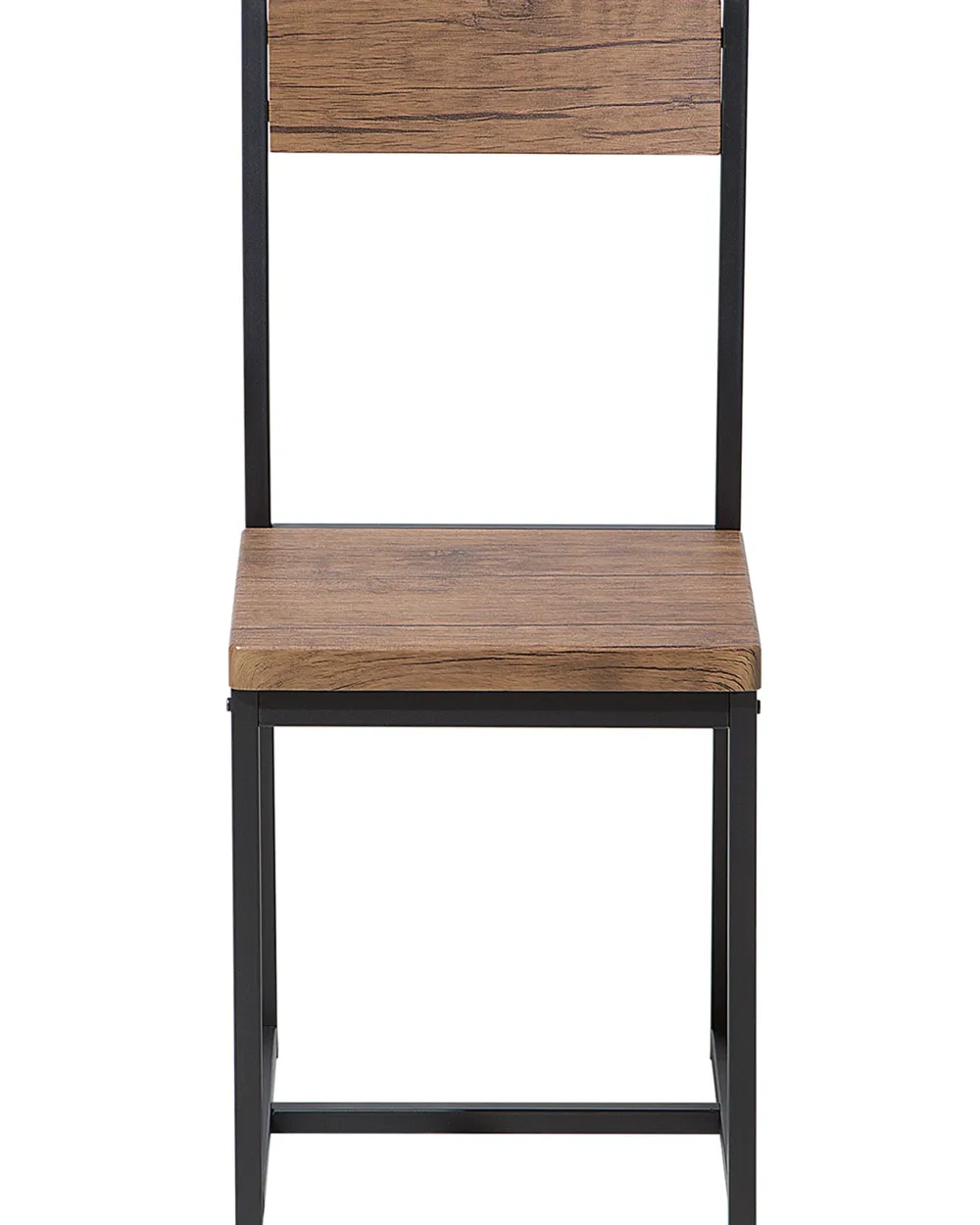 Tuolit<Beliani Tuoli Tumma Puu/Musta 6 Kpl Laredo