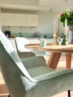 Fashion Beliani Tuoli Vakosametti Mintunvihrea 2 Kpl Loverna