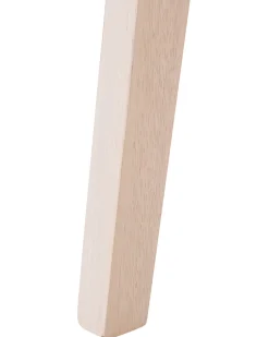 Online Beliani Tuoli Valkoinen/Vaalea Puu 2 Kpl Santos