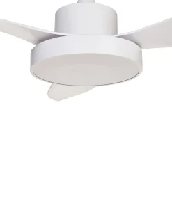 Valaisimet<Beliani Tuuletinvalaisin Rauta Valkoinen Banderas