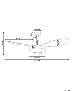 Valaisimet<Beliani Tuuletinvalaisin Rauta Valkoinen Banderas