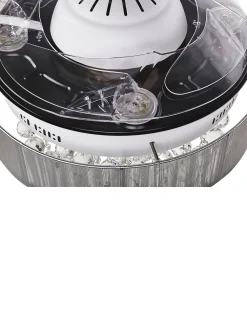 Flash Sale Beliani Tuuletinvalaisin Valkoinen Peel