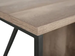 Fashion Beliani Tv-Taso 5 Hyllya Tumma Puu/Musta Forres