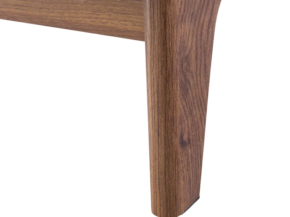 Säilytys<Beliani Tv-Taso 4 Hyllya Tumma Puu/Valkoinen Buffalo