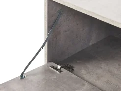 Hot Beliani Tv-Taso 2 Kaappia Harmaa/Musta Halston