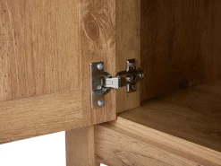 Säilytys<Beliani Tv-Taso 2 Kaappia Laatikko Vaalea Puu Agora