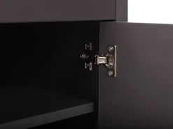 Fashion Beliani Tv-Taso 2 Kaappia Laatikko Vaalea Puu/Tummanharmaa Garet