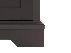 Fashion Beliani Tv-Taso 2 Kaappia Laatikko Vaalea Puu/Tummanharmaa Garet