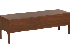 Best Beliani Tv-Taso 2 Laatikkoa Tumma Puu Corina