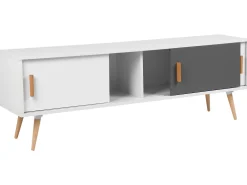 Sale Beliani Tv-Taso 3 Ovea Valkoinen Indiana