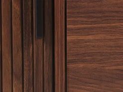 Säilytys<Beliani Tv-Taso Kaappi Laatikko Tumma Puu/Musta Jose