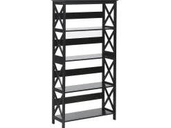 Shop Beliani Tyohuonesetti 2 Osaa Tumma Puu/Musta Foster/Casco