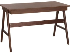 Säilytys<Beliani Tyohuonesetti 2 Osaa Tumma Puu/Musta Foster/Sheslay