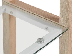 Best Sale Beliani Tyohuonesetti 2 Osaa Vaalea Puu/Valkoinen Jenks/Clarita