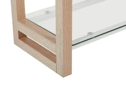 Best Sale Beliani Tyohuonesetti 2 Osaa Vaalea Puu/Valkoinen Jenks/Clarita