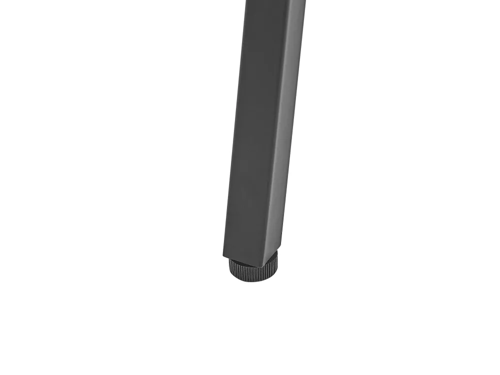 Flash Sale Beliani Tyopoyta 3 Hyllya Tumma Puu/Musta 100 X 50 Cm Harison