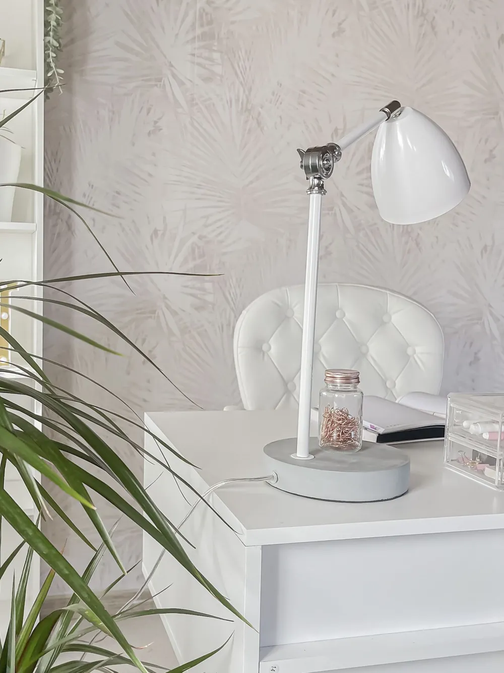 Lastenhuone<Beliani Tyopoyta 4 Laatikkoa Hylly Valkoinen 110 X 55 Cm Levin