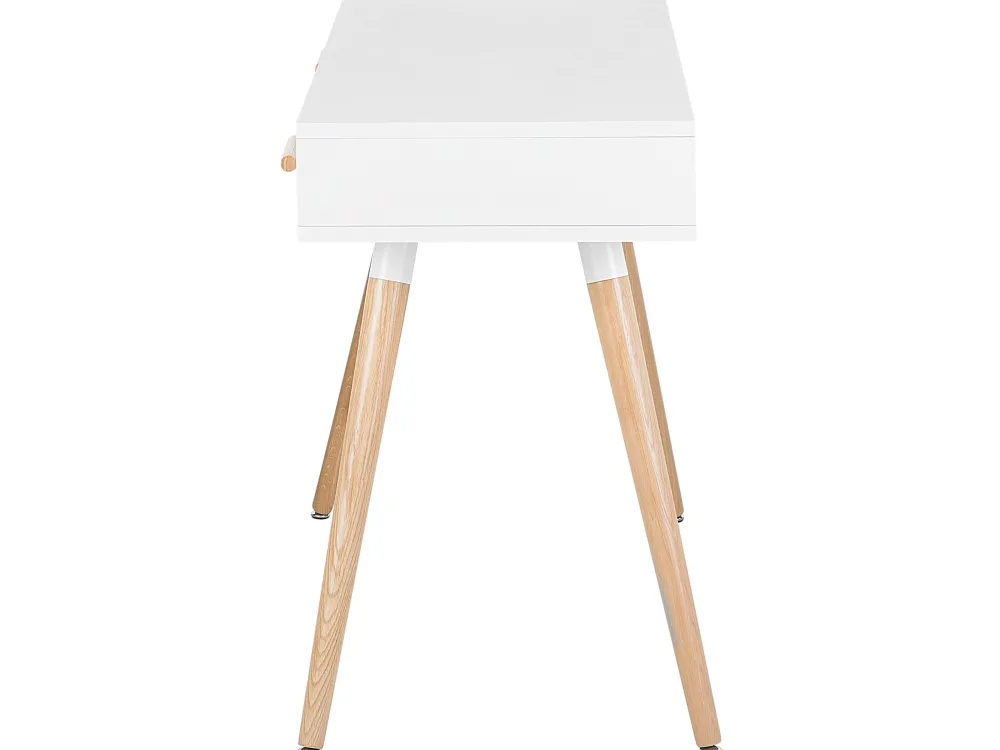 Lastenhuone<Beliani Tyopoyta 2 Laatikkoa Hylly Valkoinen/Harmaa 120 X 45 Cm Frisco