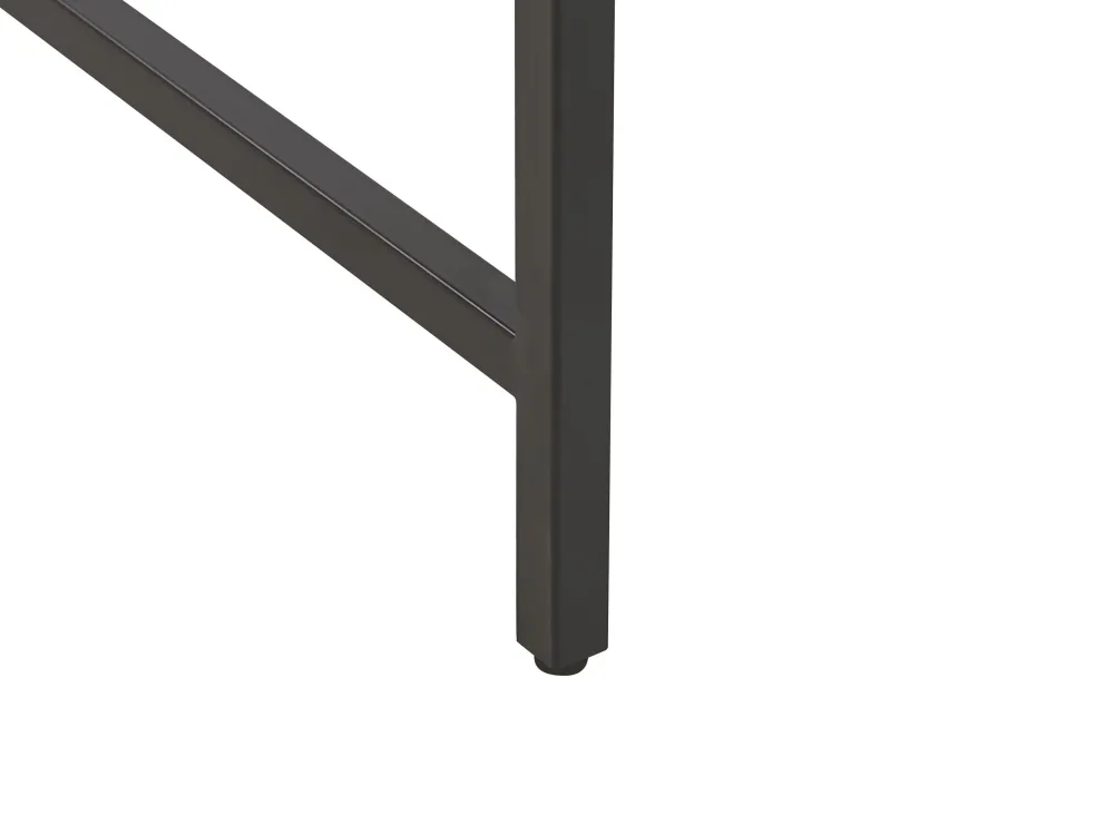 Lastenhuone<Beliani Tyopoyta 2 Laatikkoa Musta/Vaalea Puu 120 X 60 Cm Jena