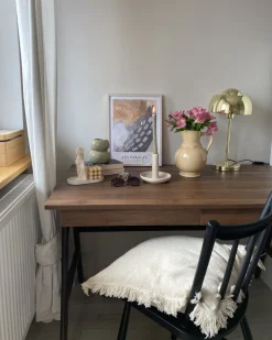 Lastenhuone<Beliani Tyopoyta 2 Laatikkoa Tumma Puu 120 X 70 Cm Sheslay