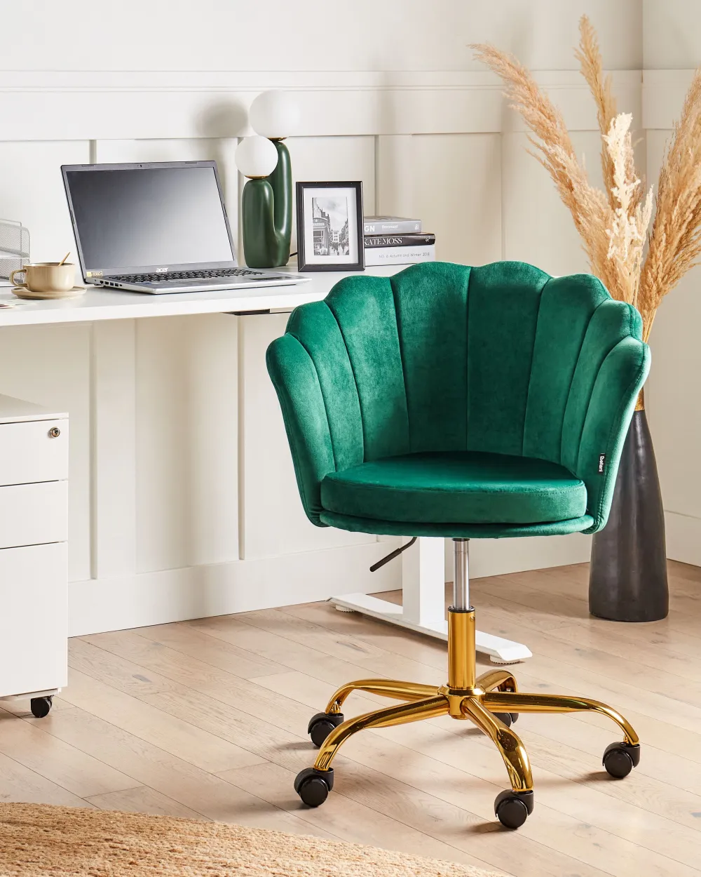 Lastenhuone<Beliani Tyopoyta 2 Laatikkoa Tumma Puu 120 X 70 Cm Sheslay