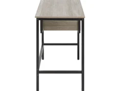 Cheap Beliani Tyopoyta 2 Laatikkoa Vaalea Puu/Musta 120 X 48 Cm Grant