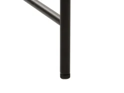 Outlet Beliani Tyopoyta Laatikko Tumma Puu/Musta 120 X 60 Cm Casco