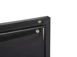 Lastenhuone<Beliani Tyopoyta Muistitaulu Tumma Puu/Musta 118 X 60 Cm Vince