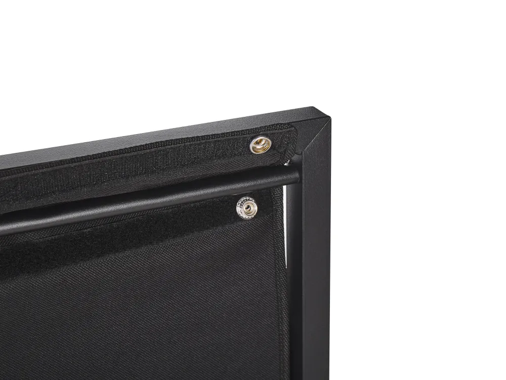 Lastenhuone<Beliani Tyopoyta Muistitaulu Tumma Puu/Musta 118 X 60 Cm Vince