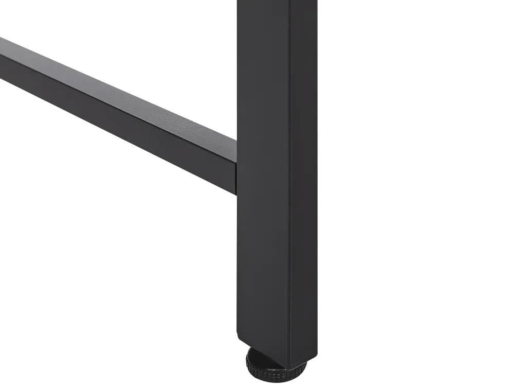 Lastenhuone<Beliani Tyopoyta Muistitaulu Tumma Puu/Musta 118 X 60 Cm Vince