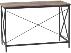 Lastenhuone<Beliani Tyopoyta Tumma Puu/Musta 115 X 60 Cm Futon