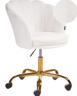 Tuolit<Beliani Tyotuoli Buklee Valkoinen Monticello Ii