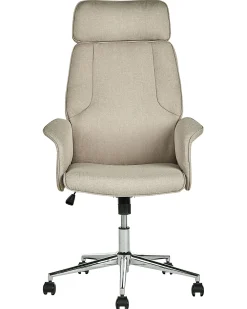 Tuolit<Beliani Tyotuoli Kangas Beige Pilot