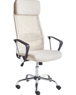 Outlet Beliani Tyotuoli Kangas Beige Pioneer