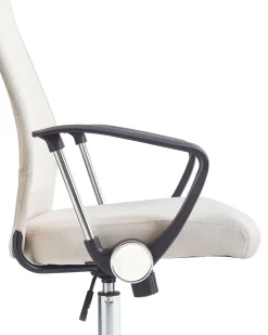 Outlet Beliani Tyotuoli Kangas Beige Pioneer