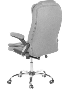 Lastenhuone<Beliani Tyotuoli Kangas Harmaa Royal