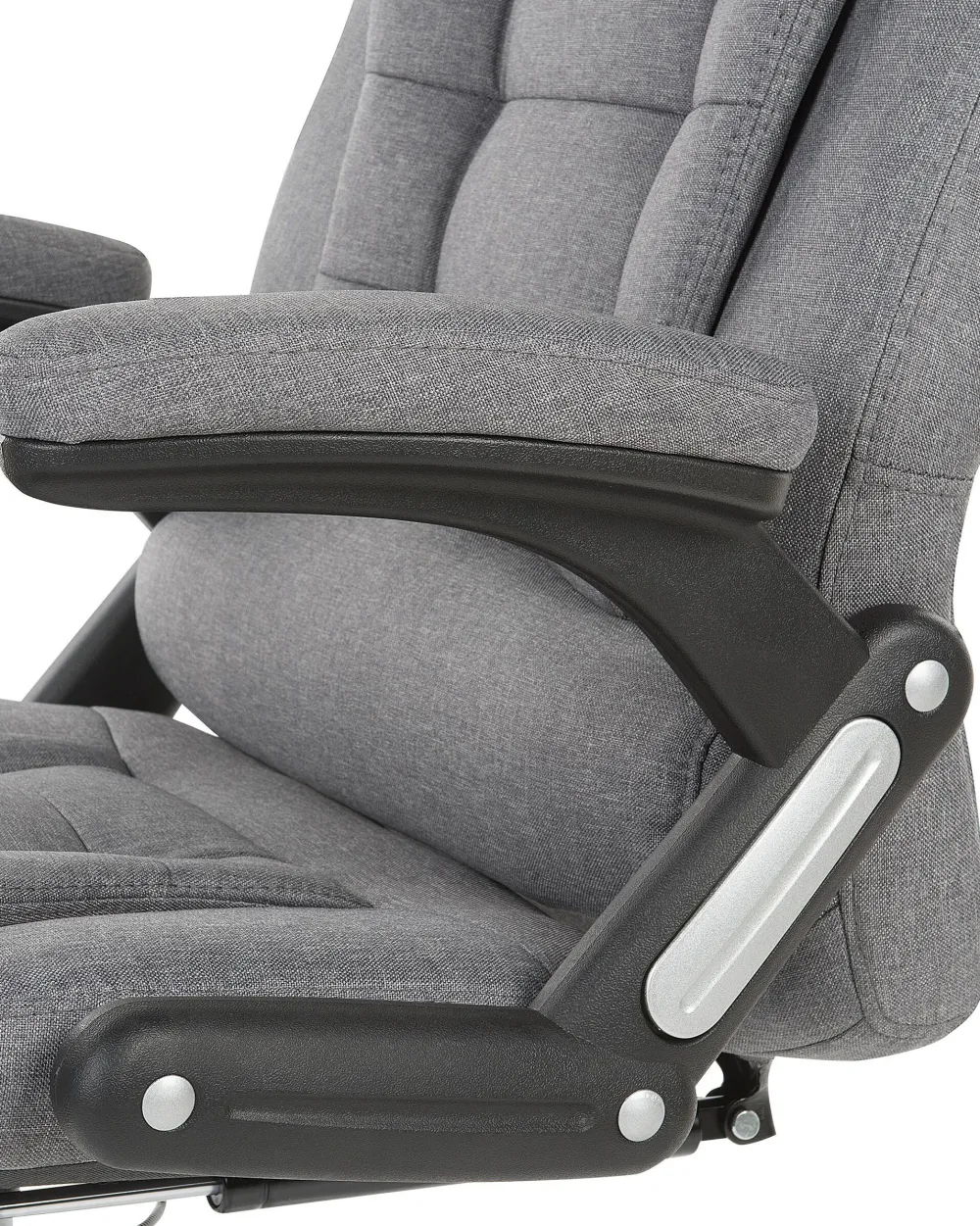 Lastenhuone<Beliani Tyotuoli Kangas Harmaa Royal