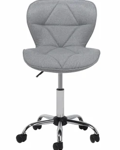 Lastenhuone<Beliani Tyotuoli Kangas Harmaa Valetta