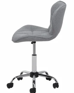 Lastenhuone<Beliani Tyotuoli Kangas Harmaa Valetta