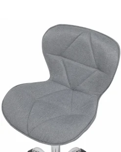 Lastenhuone<Beliani Tyotuoli Kangas Harmaa Valetta