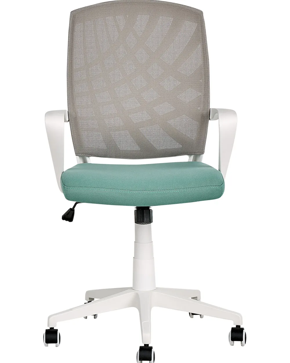 New Beliani Tyotuoli Kangas Harmaa/Sininen Bonny