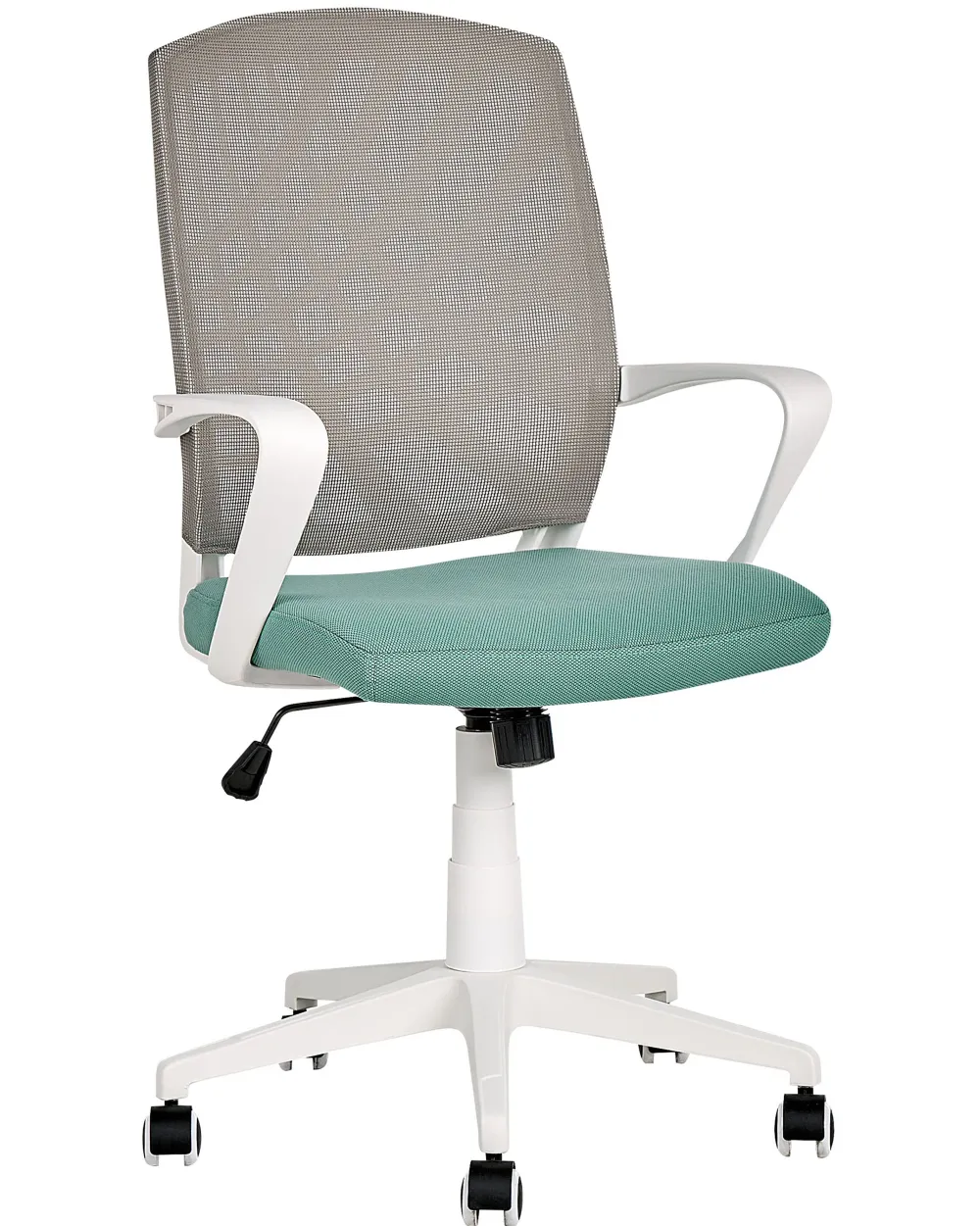 New Beliani Tyotuoli Kangas Harmaa/Sininen Bonny