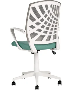 New Beliani Tyotuoli Kangas Harmaa/Sininen Bonny